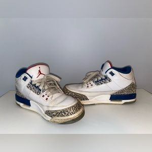 Jordan 3 Tennis Shoes-Size 7 youth